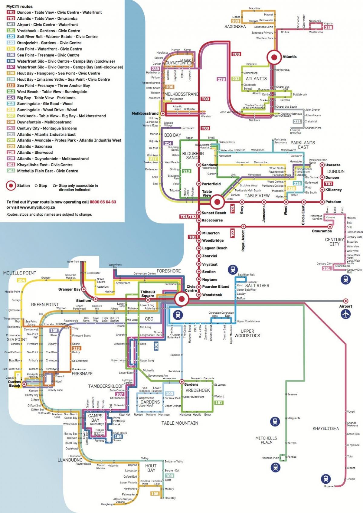 Karte von myciti