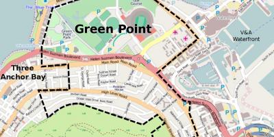 Green point, Kapstadt Karte