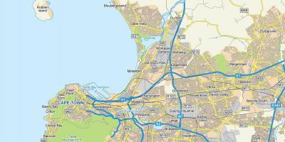 Karte von milnerton und Umgebung