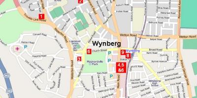  Karte von wynberg Kapstadt