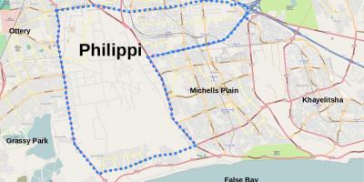 Karte von philippi Cape Town